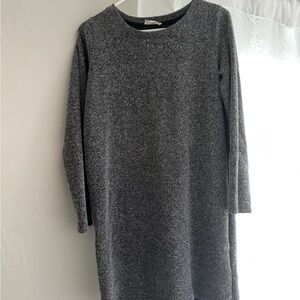 Elegant Gray Women's Dress